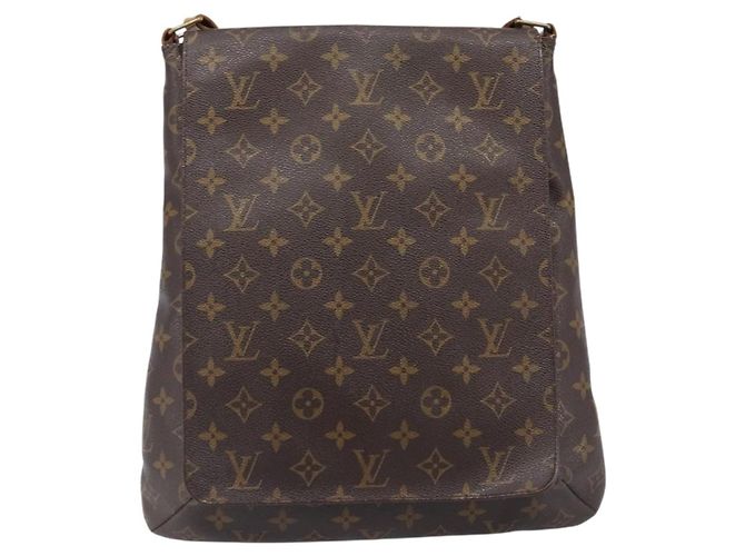Borsa a tracolla LOUIS VUITTON Monogram Musette M51256 LV Auth 200673 Monogramma - vista 13