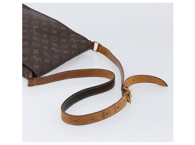 Borsa a tracolla LOUIS VUITTON Monogram Musette M51256 LV Auth 200673 Monogramma - vista 6