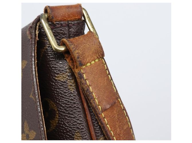 Borsa a tracolla LOUIS VUITTON Monogram Musette M51256 LV Auth 200673 Monogramma - vista 9