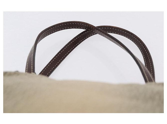 FENDI Zucchino Canvas Tote Bag Beige Auth 203802 - Ansicht 10