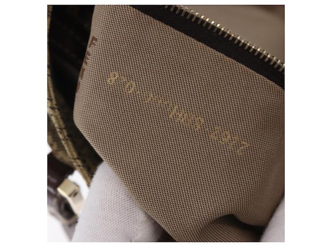 FENDI Zucchino Canvas Tote Bag Beige Auth 203802 - Ansicht 23