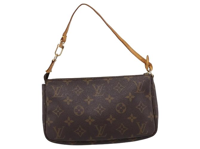 LOUIS VUITTON Monogram Pochette Accessoires Pouch M51980 LV Auth 197900A Monograma - vista 2