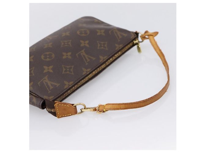 LOUIS VUITTON Monogram Pochette Accessoires Pouch M51980 LV Auth 197900A Monograma - vista 7