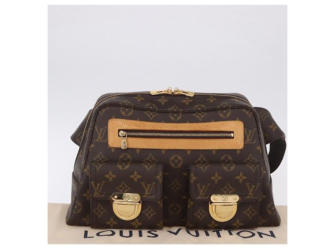 LOUIS VUITTON Monogram Hudson GM Shoulder Bag SPO M40045 LV Auth 198983SAV Monogramma - vista 12