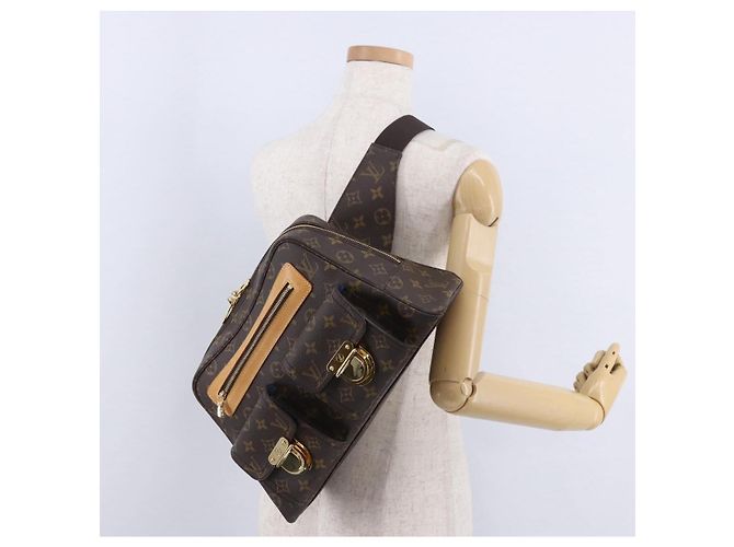 LOUIS VUITTON Monogram Hudson GM Shoulder Bag SPO M40045 LV Auth 198983SAV Monogramma - vista 29