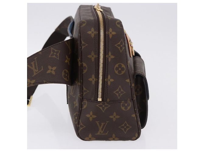 LOUIS VUITTON Monogram Hudson GM Shoulder Bag SPO M40045 LV Auth 198983SAV Monogramma - vista 4