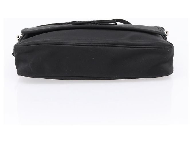 Borsa a tracolla BALENCIAGA Satin Black Silver Auth 203659V Nero Argento - vista 9