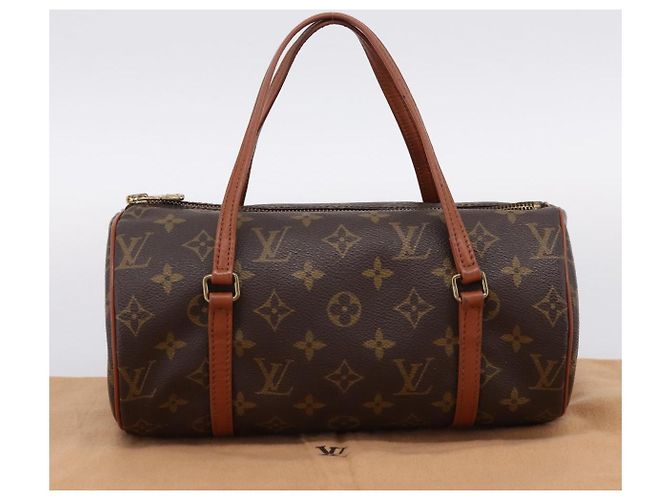 LOUIS VUITTON Monogram Papillon 26 Hand Bag M51386 LV Auth 201412V Monogramma - vista 12