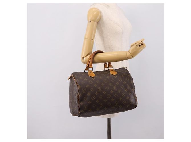 LOUIS VUITTON Monogram Speedy 30 Hand Bag M41526 LV Auth 194257 Monogramma - vista 20