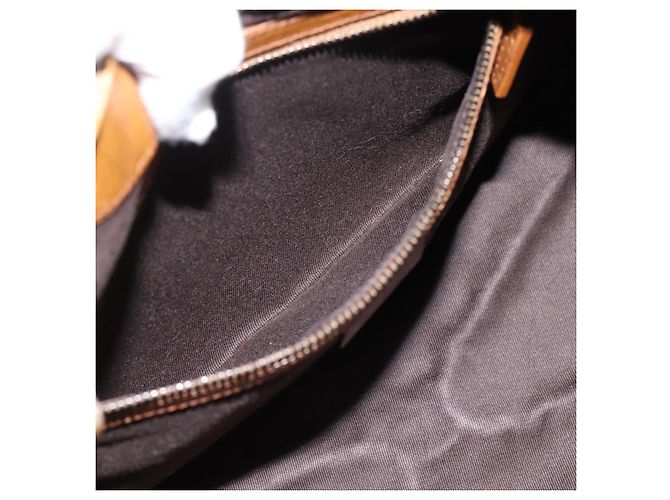 Borsa a mano GUCCI GG Canvas con manico in legno Canvas Beige 106494 Auth 200679V - vista 20