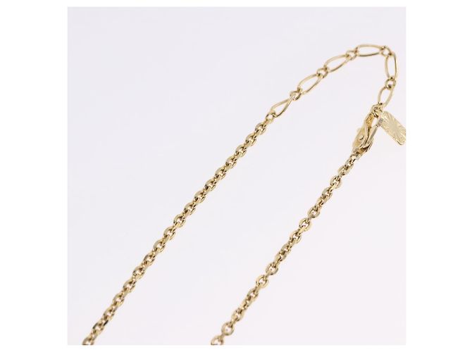 Autre Marque Collana SAINT LAURENT Metallo Tono Oro Auth SW2844V - vista 12