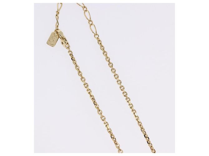 Autre Marque Collana SAINT LAURENT Metallo Tono Oro Auth SW2844V - vista 6