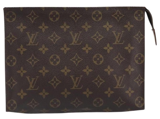 LOUIS VUITTON Monogram Poche Toilette 26 Pouch M47542 LV Auth 201226A Monogramma - vista 13