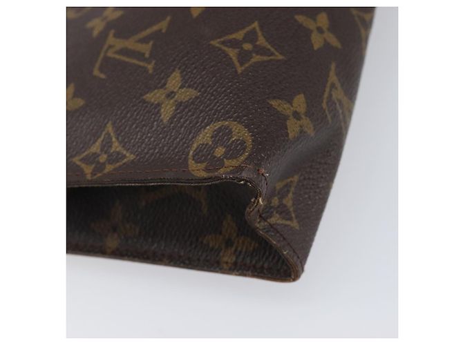 LOUIS VUITTON Monogram Poche Toilette 26 Pouch M47542 LV Auth 201226A Monogramma - vista 16