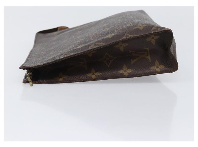 LOUIS VUITTON Monogram Poche Toilette 26 Pouch M47542 LV Auth 201226A Monogramma - vista 4