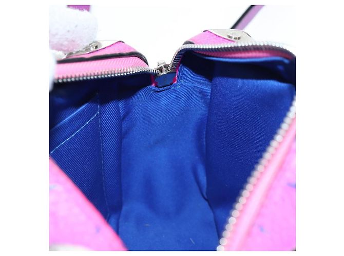 LOUIS VUITTON Taurillon Clemence Illusion Mini Soft Trunk M81219 Auth 197276SM Pink - Ansicht 23