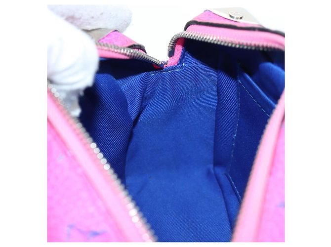 LOUIS VUITTON Taurillon Clemence Illusion Mini Soft Trunk M81219 Auth 197276SM Pink - Ansicht 24