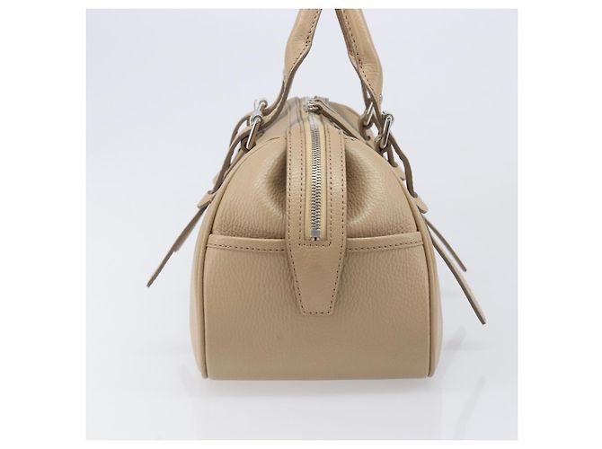 BURBERRY Handtasche aus Leder beige silber authentisch 202999A - Ansicht 5