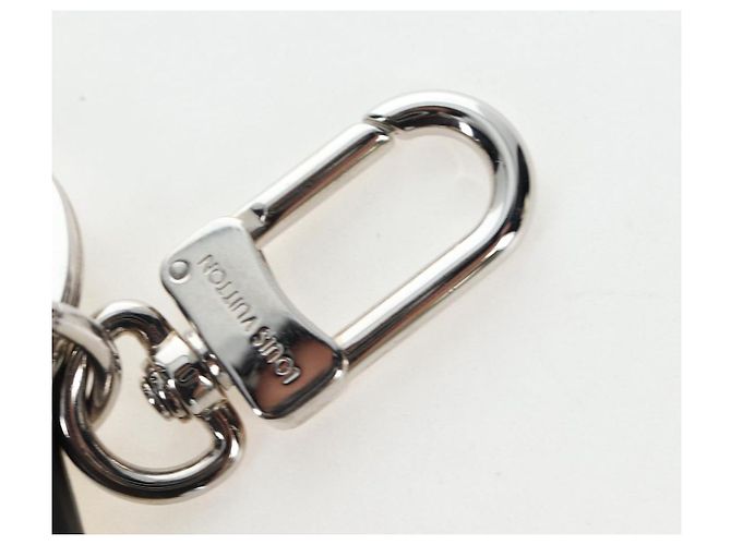 LOUIS VUITTON Damier Grafitte Porte Cles LV Alps Bag Charm M63840 Auth 197290M - vista 15