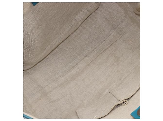 GUCCI Micro GG Canvas Guccissima Outlet Turquoise Blue 449647 Auth 200684A D'oro Turchese - vista 19