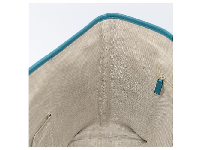 GUCCI Micro GG Canvas Guccissima Outlet Turquoise Blue 449647 Auth 200684A D'oro Turchese - vista 21