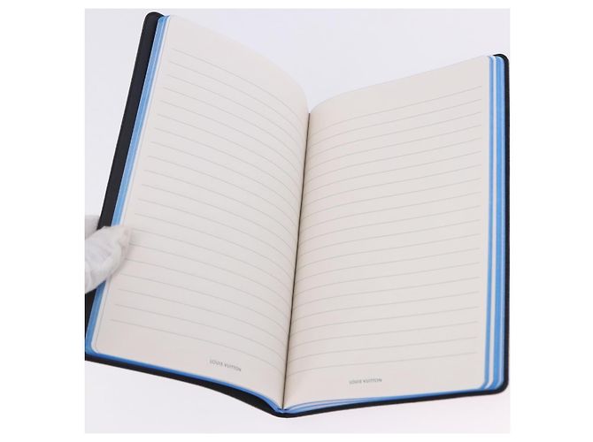 LOUIS VUITTON Monogram Eclipse Notebook Black LV Auth 203803 Noir - vue 10