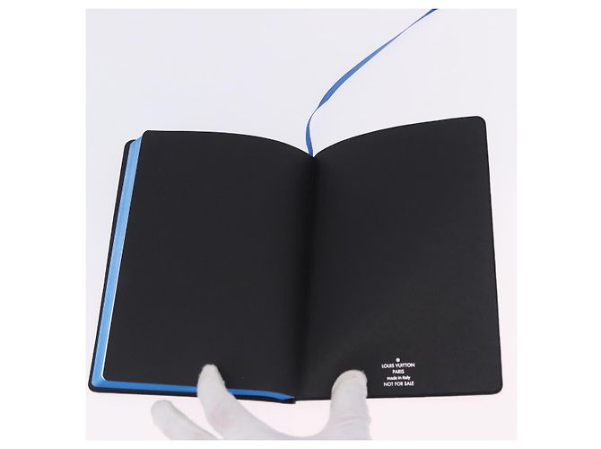 LOUIS VUITTON Monogram Eclipse Notebook Black LV Auth 203803 Noir - vue 11