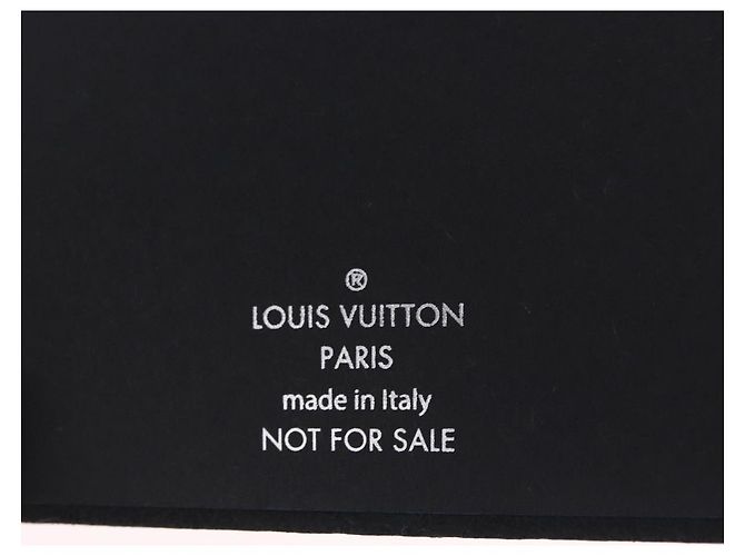 LOUIS VUITTON Monogram Eclipse Notebook Black LV Auth 203803 Noir - vue 18