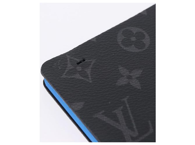 LOUIS VUITTON Monogram Eclipse Notebook Black LV Auth 203803 Noir - vue 3