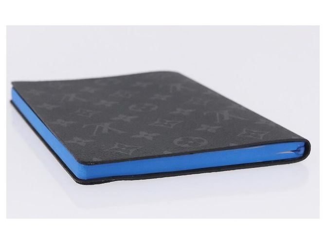 LOUIS VUITTON Monogram Eclipse Notebook Black LV Auth 203803 Noir - vue 7