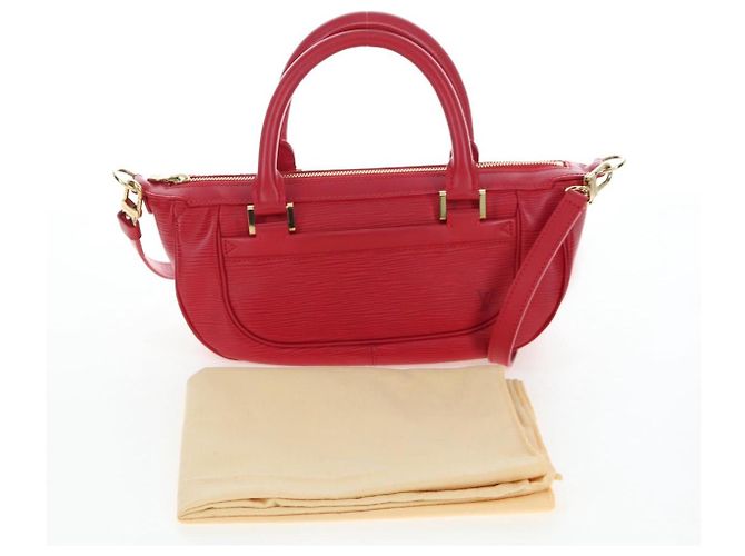 Borsa a mano LOUIS VUITTON Epi Danura PM 2way Rossa M5891E LV Auth 197271V Rosso - vista 12