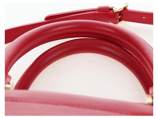 Borsa a mano LOUIS VUITTON Epi Danura PM 2way Rossa M5891E LV Auth 197271V Rosso - vista 14