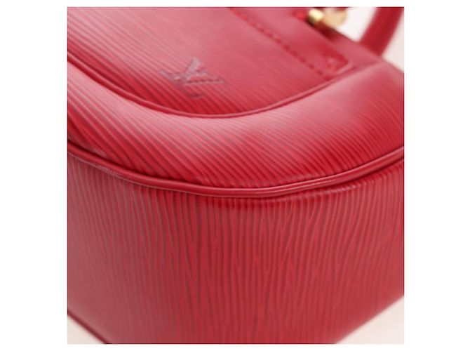 Borsa a mano LOUIS VUITTON Epi Danura PM 2way Rossa M5891E LV Auth 197271V Rosso - vista 17