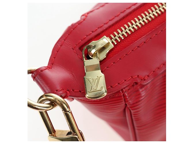 Borsa a mano LOUIS VUITTON Epi Danura PM 2way Rossa M5891E LV Auth 197271V Rosso - vista 21