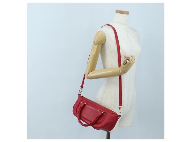 Borsa a mano LOUIS VUITTON Epi Danura PM 2way Rossa M5891E LV Auth 197271V Rosso - vista 27