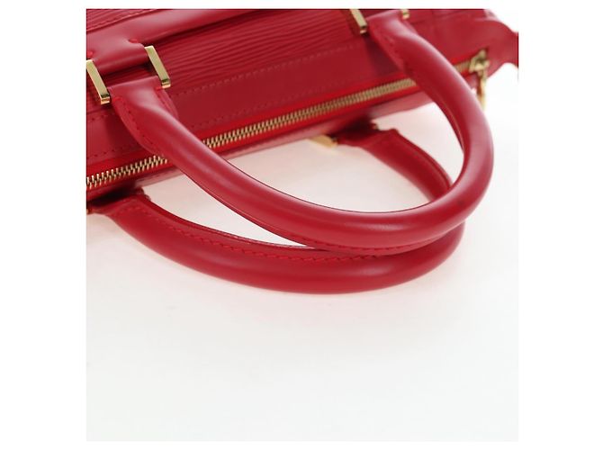 Borsa a mano LOUIS VUITTON Epi Danura PM 2way Rossa M5891E LV Auth 197271V Rosso - vista 7