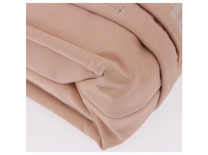 Chloé Borsa a mano Chloe Woody Small Nylon 2way Pink Gold Auth 202651A Rosa D'oro - vista 14