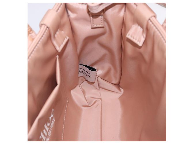 Chloé Borsa a mano Chloe Woody Small Nylon 2way Pink Gold Auth 202651A Rosa D'oro - vista 21