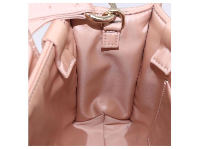 Chloé Borsa a mano Chloe Woody Small Nylon 2way Pink Gold Auth 202651A Rosa D'oro - vista 22