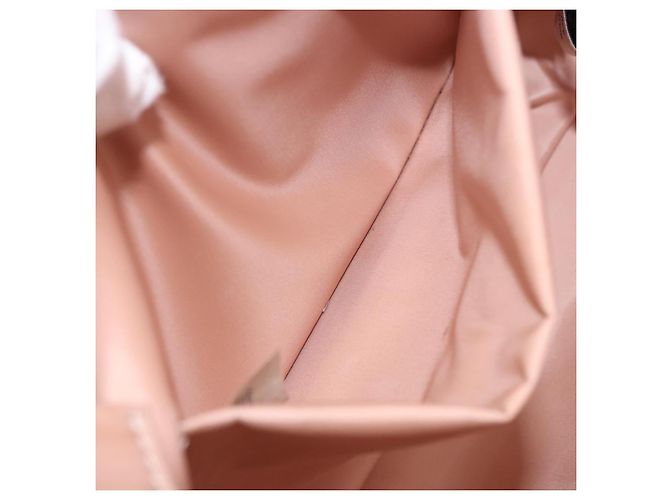 Chloé Borsa a mano Chloe Woody Small Nylon 2way Pink Gold Auth 202651A Rosa D'oro - vista 23
