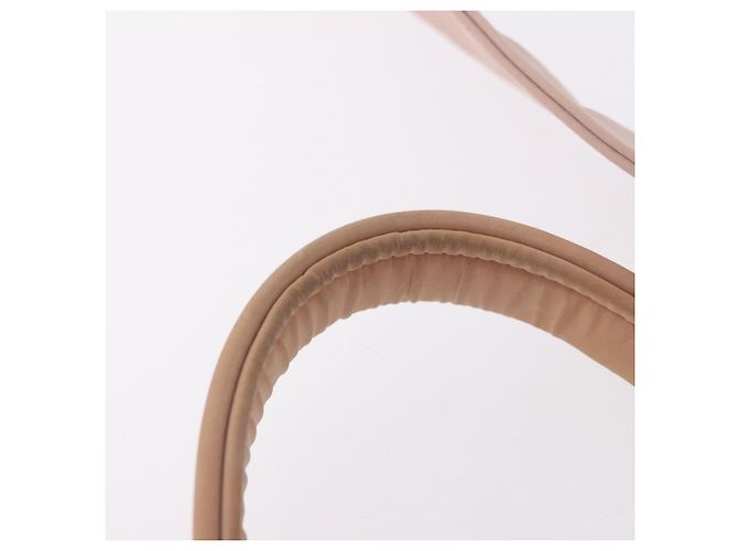 Chloé Borsa a mano Chloe Woody Small Nylon 2way Pink Gold Auth 202651A Rosa D'oro - vista 9