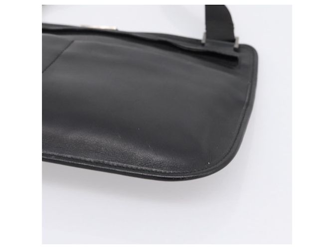 Borsa a Tracolla GUCCI Pelle Nero Argento 001 3364 Auth 202668 - vista 10