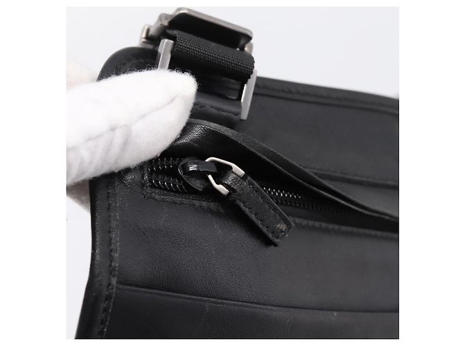 Borsa a Tracolla GUCCI Pelle Nero Argento 001 3364 Auth 202668 - vista 15