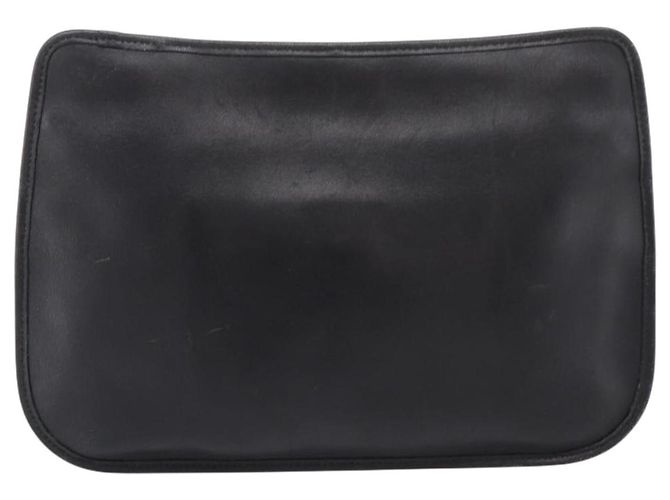 Borsa a Tracolla GUCCI Pelle Nero Argento 001 3364 Auth 202668 - vista 3