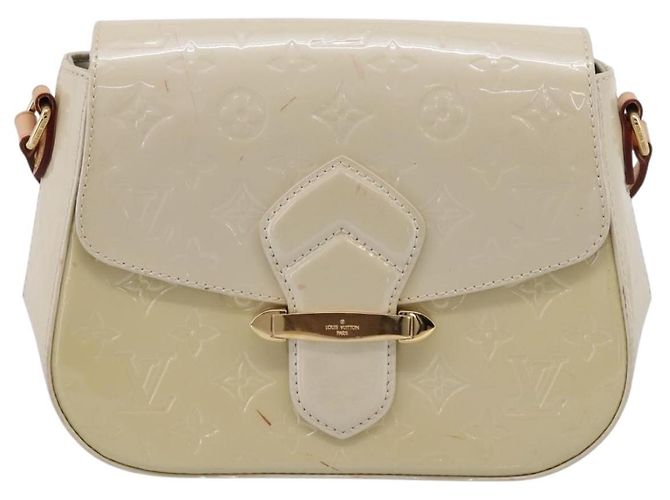 Borsa LOUIS VUITTON Monogram Vernis Bell Flower PM Bag Broncorail M91703 Auth 201161A - vista 13