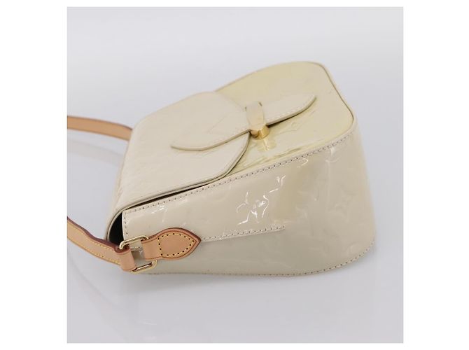 Borsa LOUIS VUITTON Monogram Vernis Bell Flower PM Bag Broncorail M91703 Auth 201161A - vista 3