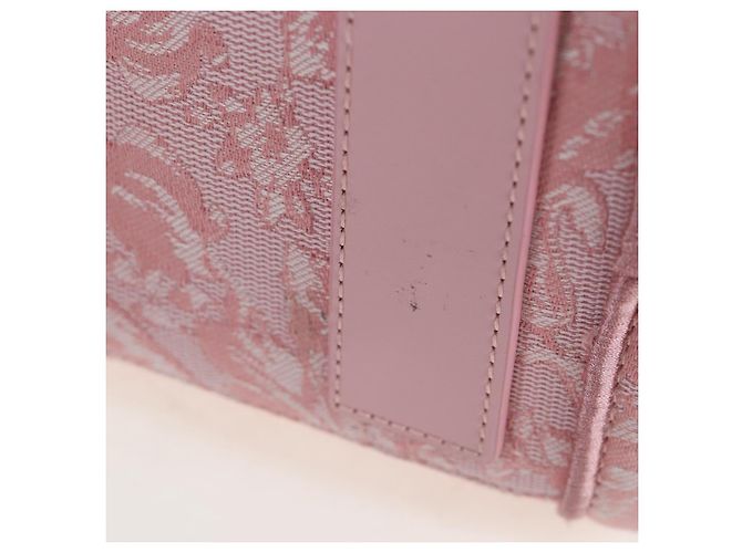 Borsa Tote VERSACE Athena Barocco tweed 2way Pink Gold Auth BA15628M Rosa D'oro - vista 10
