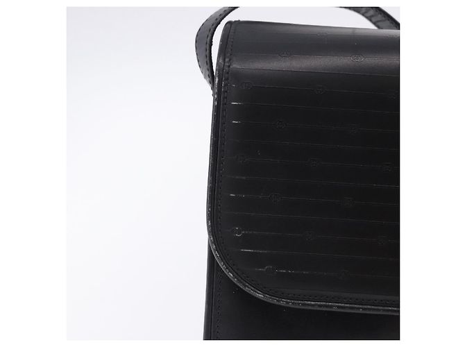 Borsa a tracolla GUCCI GG in pelle nera e oro 14 001 5519 Auth ka6135 Nero - vista 3