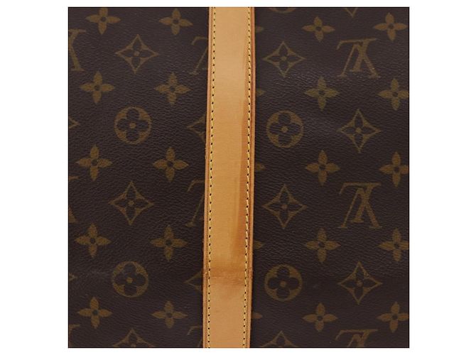 LOUIS VUITTON Monogram Keepall Bandouliere 55 Borsa Boston M41414 LV Auth ka6148 Monogramma - vista 14