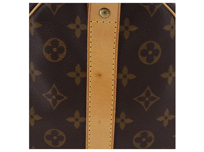 LOUIS VUITTON Monogram Keepall Bandouliere 55 Borsa Boston M41414 LV Auth ka6148 Monogramma - vista 16
